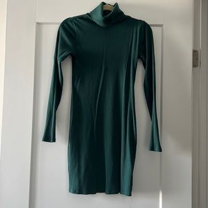 Wild Fable Green Turtleneck Dress